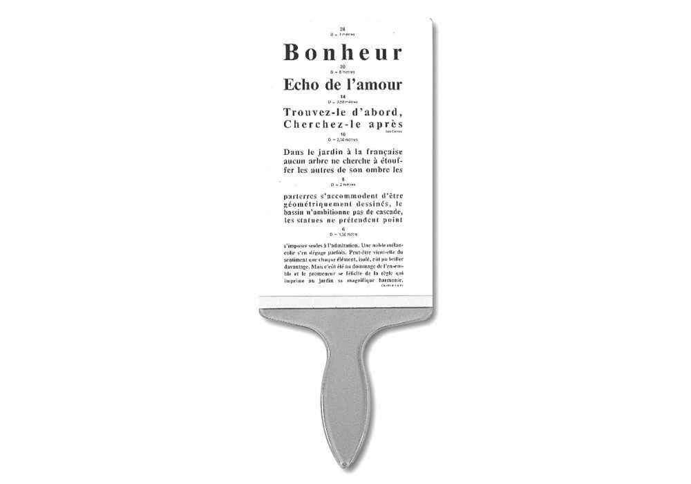 ECHELLE PARINAUD POUR LETTRES ECHELLE PARINAUD POUR LETTRES