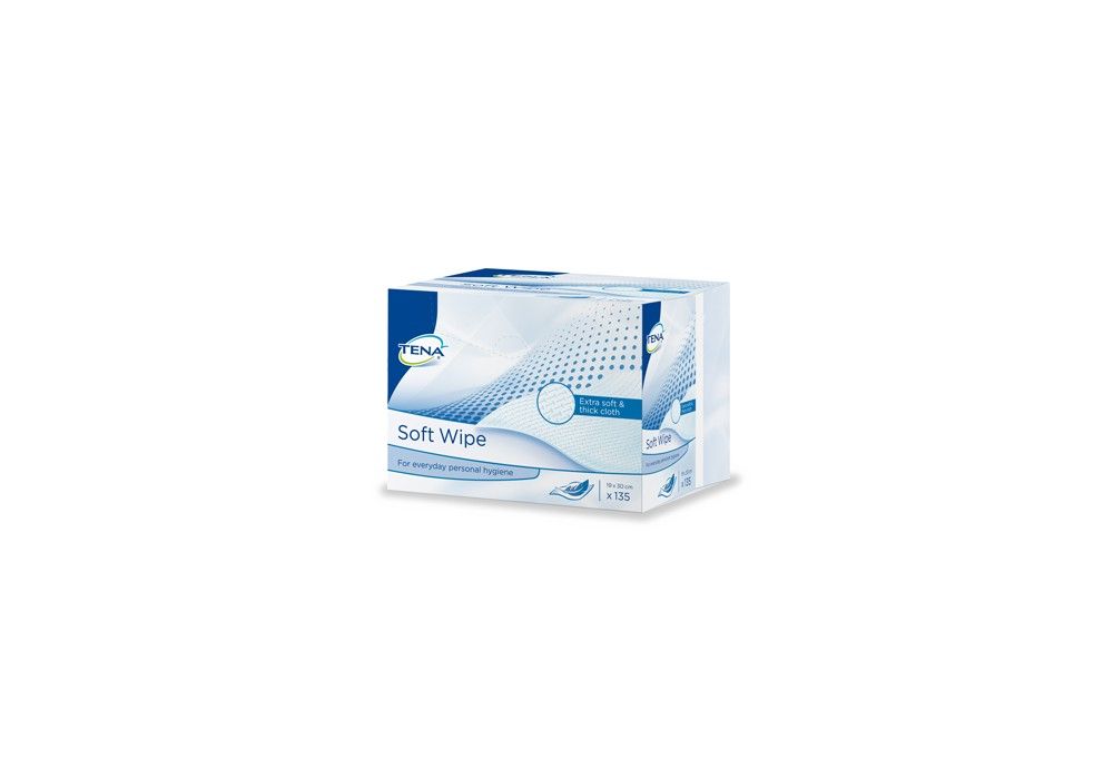 TENA SOFT WIPE - CARRES ABSBOND 19X30CM TENA SOFT WIPE - CARRES ABSBOND 19X30CM