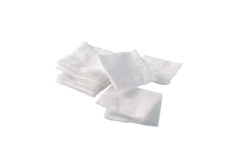 Carré de coton cotopads 5x5 cm, sachet de 500 cotons