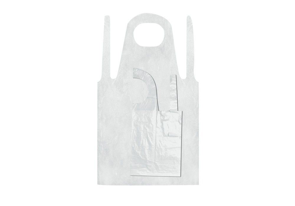 TABLIER PROTECTION PLASTIQUE BLANC 140X80CM EMILABO TABLIER PROTECTION PLASTIQUE BLANC 140X80CM EMILABO
