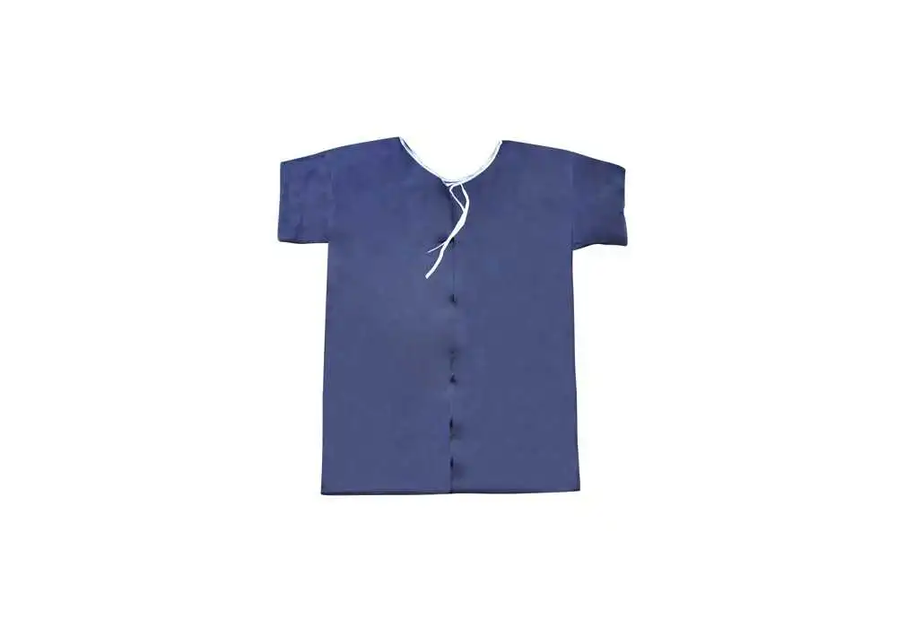 CHEMISE PATIENT BLEUE AVEC MANCHES EMILABO CHEMISE PATIENT BLEUE AVEC MANCHES EMILABO