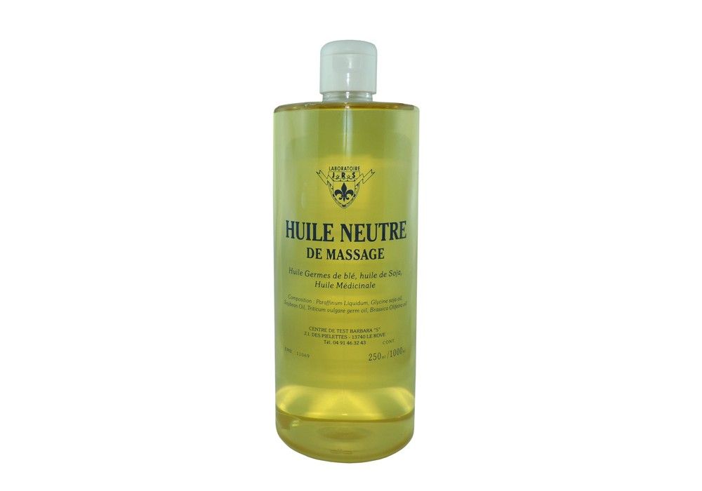 HUILE DE MASSAGE NEUTRE FLACON 1L HUILE DE MASSAGE NEUTRE FLACON 1L
