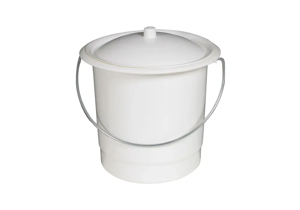 SEAU HYGIENIQUE BLANC AVEC COUVERCLE SEAU HYGIENIQUE BLANC AVEC COUVERCLE