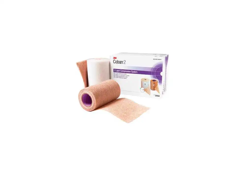 COBAN 2 SYSTEMES DE COMPRESSION + 2 BANDES POUR ULCERES VEINEUX ET OEDEMES COBAN 2 SYSTEMES DE COMPRESSION + 2 BANDES POUR ULCERES VEINEUX ET OEDEMES