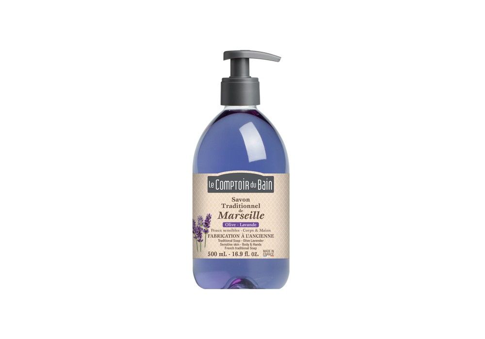 SAVON TRADITIONNEL DE MARSEILLE LIQUIDE 500ML PARFUMÉ SAVON TRADITIONNEL DE MARSEILLE LIQUIDE 500ML PARFUMÉ