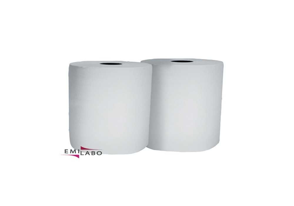 BOBINE INDUSTRIELLE EMILABO GAUFRE BLANC 2 PLIS 23X25 T1000 BOBINE INDUSTRIELLE EMILABO GAUFRE BLANC 2 PLIS 23X25 T1000