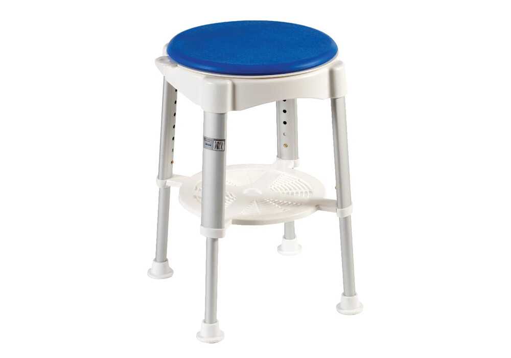 Tabouret de douche pivotant Santorin Tabouret de douche pivotant Santorin