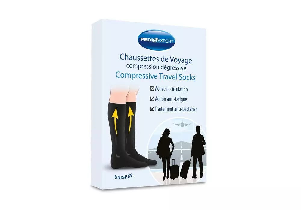 Chaussettes de compression anti-fatigue