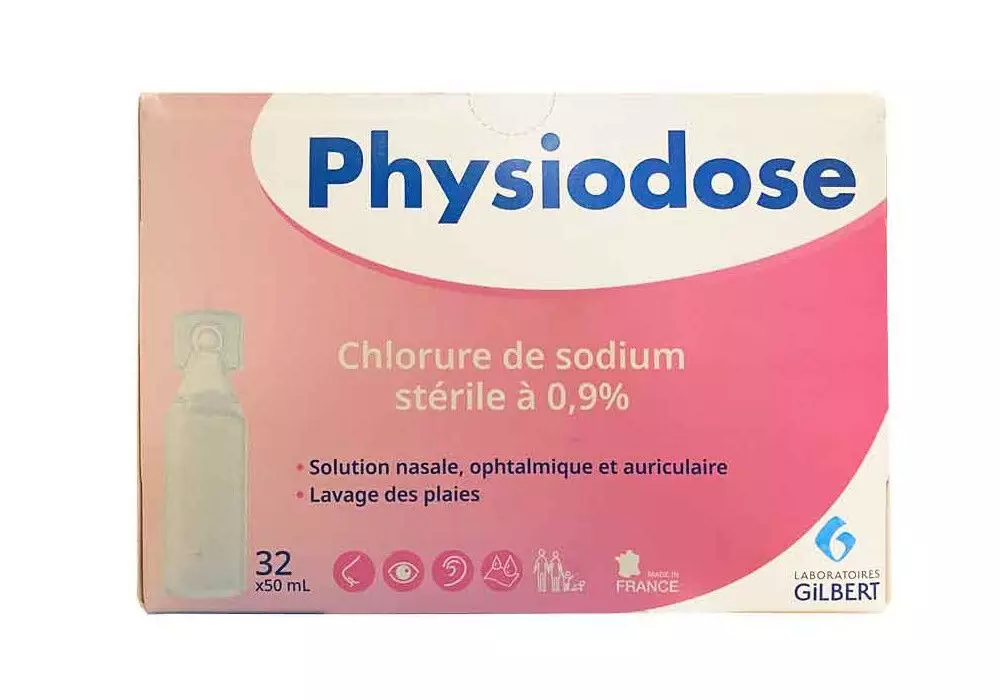 Sérum physiologique 32 unidoses