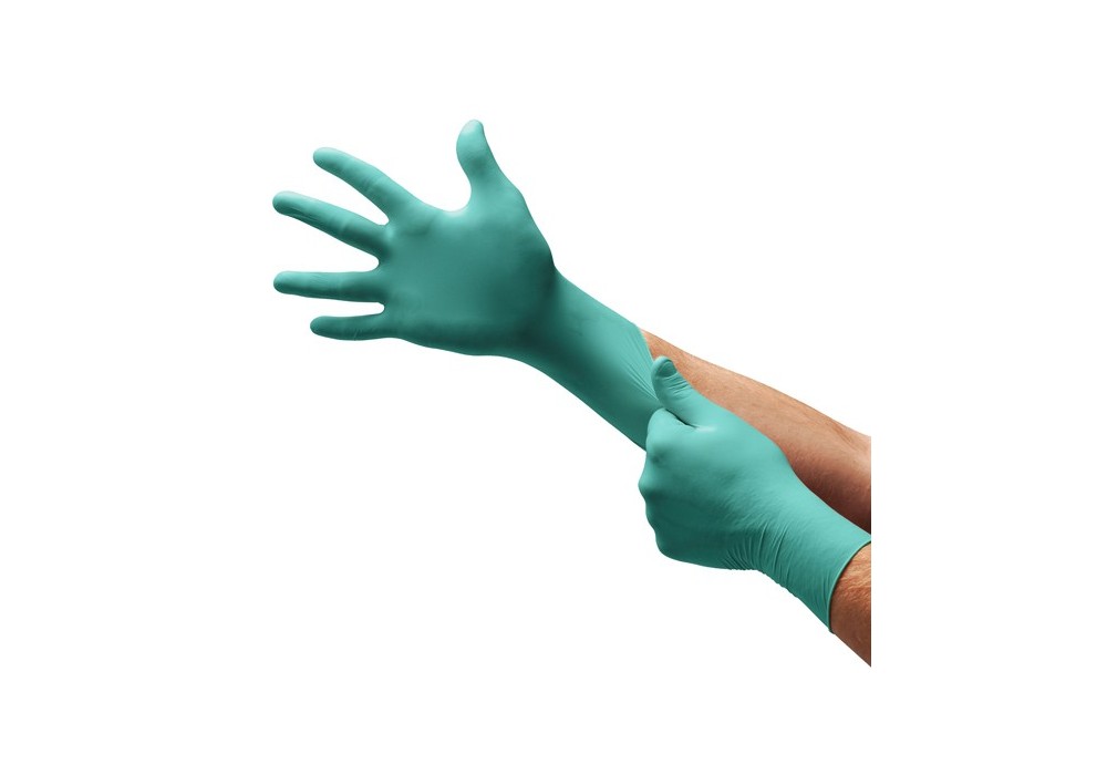 Blanc taille XS gant d’examen non stérile en nitrile 6 N Ansell Medical 313040XS Micro-Touch Nitrile Pack de 150 non poudré