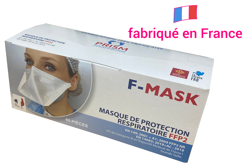 Boîte de 40 Masques de protection FFP2